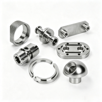 Piezas Mecánicas de Precisión en Aluminio, Acero Inoxidable y Latón, Mecanizado CNC Personalizado, Torneado y Fresado