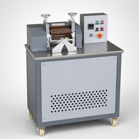 Machine de granulation de plastique, mélangeur de granulés de masterbatch de carbone noir à deux rouleaux, test de dispersion en laboratoire CE