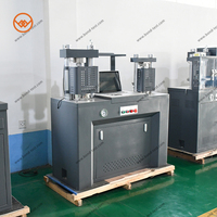Máquina de Ensayo de Compresión y Flexión de Cemento con Servomotor y Microcomputadora DYE-300C, Equipo de Prueba para Laboratorio de Construcción