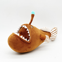Vente en gros de nouveau design poupée en peluche lanterne poisson raie manta mer profonde Melanocetus Johnsonii bosse baudroie jouet en peluche