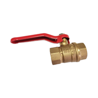 Vanne à boisseau sphérique manuelle en laiton de haute qualité, personnalisable OEM, garantie 3 ans, 1/2 DT, vente directe fabricant