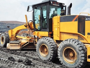 โรงงานจีนขายส่งรถเกรดเดอร์ขนาดเล็ก CLG4180D ราคาดี - Product Image 6