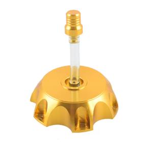 ฝาถังน้ำมันอะลูมิเนียมสำหรับรถมอเตอร์ไซค์ออฟโรดแบบกำหนดโลโก้ได้ พร้อมวาล์วระบายอากาศและสายยาง ใช้ได้กับน้ำมันเบนซิน - Product Image 2