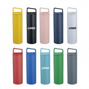 Stainless Steel Insulated Water Bottle with Handle, Wide Mouth Vacuum Tumbler for Outdoor, Sports, Car, Promotional Gifts - Product Image 1