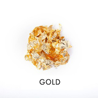 Feuille d'or feuille flocon 1g-20g résine époxy artisanat argent/or/or rose fournitures d'artisanat