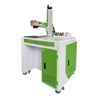 Gravure 3D laser à fibre laser à fibre portable 100W pour machines de marquage laser en acier inoxydable en métal laiton.
