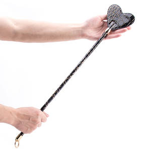 Мягкий кожаный флоггер- Whip в форме сердца для фетиша, секс-игрушка из ПУ для мужа и жены - Product Image 5