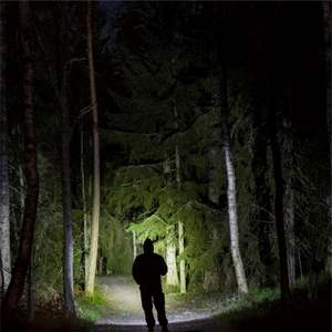 Linterna Jiadi F-005, luz blanca Led negra, alimentada por batería, portátil, de alto brillo, larga duración, 1200Ma, 50000 horas - Product Image 2