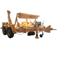 Extracteur hydraulique de treuil de câble de tracteur électrique automatique de MCC-200G24 pour le câble de remorque de camion posant le caoutchouc d'équipement industriel