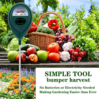 Testeur de pH et d'humidité du sol personnalisable, testeur de lumière, outil pour plantes et fleurs de jardin avec analyseur pour détecteur de test, OEM pris en charge