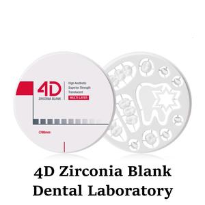 Disco in ceramica <span class=keywords><strong>Zirconia</strong></span> ad alta traslucida 4D per fresatrice - Product Image 6