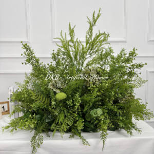 <strong>Wedding</strong> Party Rental Eucalyptus Artificial Flowers Greenery Leaves Grass Silk Flower Arrangements Arch Flower Row for <strong>Backdrop</strong> - Product Image 1