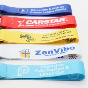 Custom Sublimation Polyester Short Lanyard Keychain Logo Printed Wrist Strap with Metal Hook for Business Sports Event Souvenirs - Product Image 4