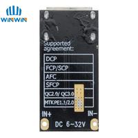 AITEWIN ROBOT Convertisseur abaisseur DC-DC USB QC3.0 QC2.0 Module 6-32V SMD Carte de circuit de charge rapide pour ordinateur 1cm Kit DIY Voiture