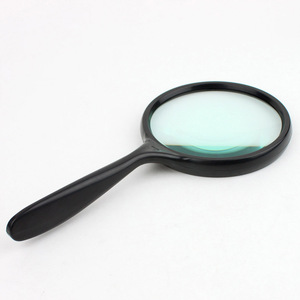 Loupe portative 100 mm, lentille en verre 5X pour la lecture et l'éducation - Product Image 1