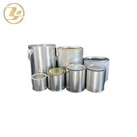 4l rond vide peinture peut fer baril boîte de conserve diamètre 165mm pour peinture à l'huile