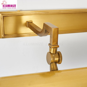Lámpara <span class=keywords><strong>de</strong></span> <span class=keywords><strong>Pared</strong></span> LED E26 para <span class=keywords><strong>Cuadros</strong></span>, Aplique <span class=keywords><strong>de</strong></span> Latón <span class=keywords><strong>con</strong></span> Cuerpo <span class=keywords><strong>de</strong></span> Cobre para Baño y Biblioteca - Product Image 6