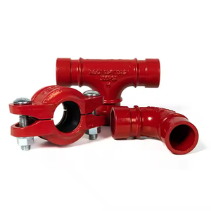 <span class=keywords><strong>Ul</strong></span> <span class=keywords><strong>FM</strong></span> chứng nhận 1/2 "rãnh cơ khí TEE dễ uốn sắt chữa cháy phụ kiện đường ống cho các hệ thống phun nước - Product Image 2