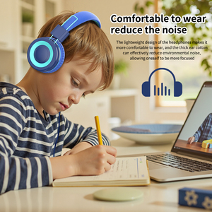 Youngrun G2 Langlebige Großhandels-Kopfhörer für Schüler mit 3,5-mm-Stecker, Leichtgewichtige Einweg-Headsets für Schulkinder - Product Image 3