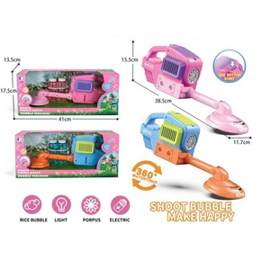 Electric Automatic Soap Bubble Machine <strong>Toy</strong> Indoor Outdoor Kids <strong>Lawn</strong> <strong>Mower</strong> Bubble Blower Maker Machine with Light - Product Image 6