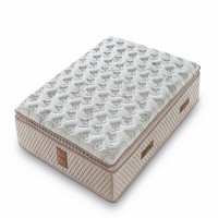 Matelas orthopédique à ressorts ensachés en mousse à mémoire de forme hypoallergénique, tailles OEM King, Queen, Double, Simple – Idéal pour la maison, l'école et l'hôpital