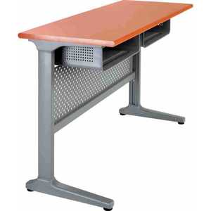 Escritorio escolar Henmei HM-601 de aleación de aluminio con compartimentos de almacenamiento para uso en el aula - Product Image 2