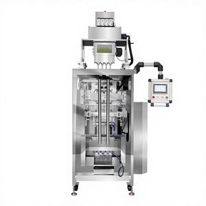 Máquina Automática de Envasado de Polvo de 4 Canales con Función de Envoltura para Llenar Bolsas, Sobres, Azúcar, Bebidas Energéticas, Proteína en Polvo - Product Image 1