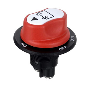 Interruptor de desconexión de batería de coche 50A 100A 200A Solenoide giratorio para mejora de vehículos recreativos y embarcaciones - Product Image 1