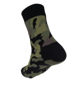 DIBEIREN Chaussettes de Pêche Imperméables à la Cheville Camouflage Impression à 360 Degrés Légères Coussinées Saison d'Hiver Motif 3D Bas