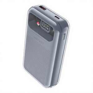 <span class=keywords><strong>ACEFAST</strong></span> 20000mAh Li-Polymer Akku Tragbares Ladegerät 30W Schnellladung Kabelloses Laden Powerbank LED-Anzeige Prozentanzeige - Product Image 3