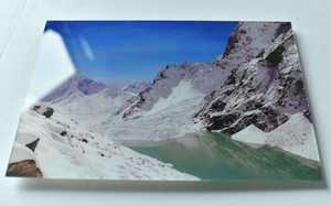 รูปภาพที่กำหนดเอง HD มันวาวผนังศิลปะทะเลทิวทัศน์3D พิมพ์ UV <span class=keywords><strong>ภาพ</strong></span>ดิจิตอลแก้วคริลิคพิมพ์ - Product Image 4