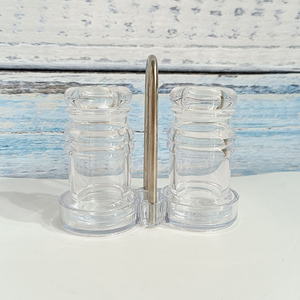 Supporti per sale e <span class=keywords><strong>pepe</strong></span> 75ml di plastica saliera e pepiera Set acrilico sale e <span class=keywords><strong>pepe</strong></span> - Product Image 2