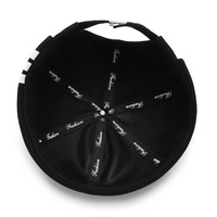 Visière rétro sans bord roulée manchette crâne Docker Melon casquette sans bord casquettes chapeaux avec logo de marque personnalisé