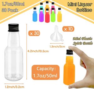 200ml PET Transparent Creative Modern Logo Customized High-quality <b>Beer</b> Wine Champagne Energy Drinks Whisky Bottles <b>Pump</b> Sprayer - Product Image 2
