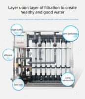 Système de purification d'eau UF à lavage automatique 2000L/H pour toute la maison/la communauté, élimine les bactéries, membrane UF 0,01μm