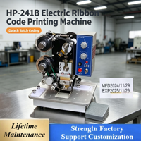 HP-241B Fornecimento de Fábrica: Nova Impressora Elétrica Semiautomática para Codificação de Lotes e Validade em Fitas e Caixas de Papel