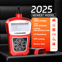 Lector de Códigos de Auto KW310, Herramienta de Diagnóstico OBD2 para Reiniciar la Luz de Advertencia del Motor, Monitor de Voltaje de Batería, Compatible con Personalización OEM