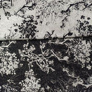 Đen trắng hoa Mẫu sợi nhuộm Jacquard thổ cẩm thiết kế Tailor thổ cẩm vải cho hàng may mặc - Product Image 5