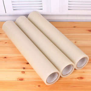 Film protecteur de tapis auto-adhésif en PE souple de haute qualité avec logo personnalisé imprimé, film brillant LLDPE extensible, protection anti-poussière en rouleau - Product Image 5