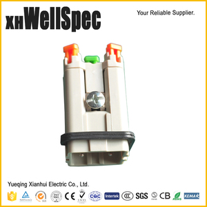 ILME-cartucho conector de carga pesada CKSHF 04/CKSHM 04(ILME)10A-400V/4 + 1, sin herramientas de cableado - Product Image 4