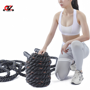 CZFIT Corde de combat robuste de haute qualité pour entraînement de fitness, combat, force des bras, puissance musculaire, corde à bascule en polyester durable - Product Image 1