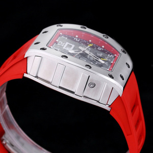 Reloj de Pulsera Automático Esqueletizado con Cronógrafo Flyback de Titanio 011FM Tonneau, Reloj de Alto Rendimiento para Hombre - Product Image 4