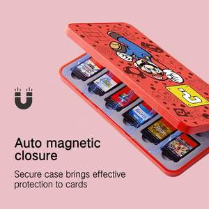 Desain kustom 24 Slot katrij permainan magnetik tempat kartu memori kotak pelindung untuk 2025 Nintendo Switch 2 OLED Lite - Product Image 4