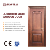 Porte intérieure en bois massif peinte et décorée, de style moderne, fabriquée par le premier fabricant Jinxin, pour hôtels.