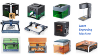 Mesin Pengukir Laser F1-5W/10w, Bersertifikasi CE FDA, Rumah Mesin Tertutup, Pintu Pengaman dengan Sistem Interlock, Laser Otomatis Mati Saat Pintu Dibuka, untuk Usaha Kecil