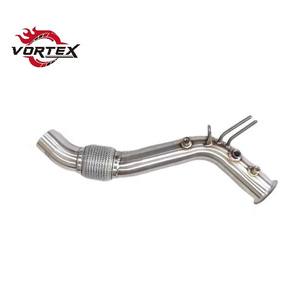 Sistema de Escape de Alto Rendimiento Vortex de Acero Inoxidable 304 con Acabado Espejo para F20 F21 B47 N47N, Tuning de Carreras - Product Image 1