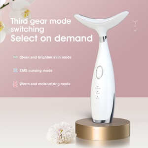 Appareil de massage pour le cou et le visage, soin de la peau, lifting, vibration thermique, raffermissement, lissage pour femmes et hommes - Product Image 1