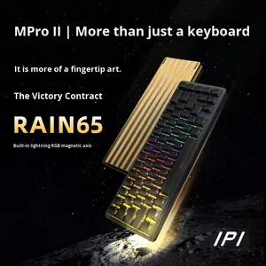 Tastiera Meccanica da Gaming <span class=keywords><strong>IPI</strong></span> RAIN65PRO di Seconda Generazione, 67 Tasti, in Alluminio, Retroilluminazione RGB, Switch Magnetici Gateron, USB - Product Image 6