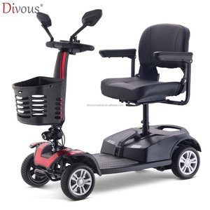 Scooter électrique pliable manuel confortable pour personnes âgées, idéal pour l'extérieur - Product Image 4