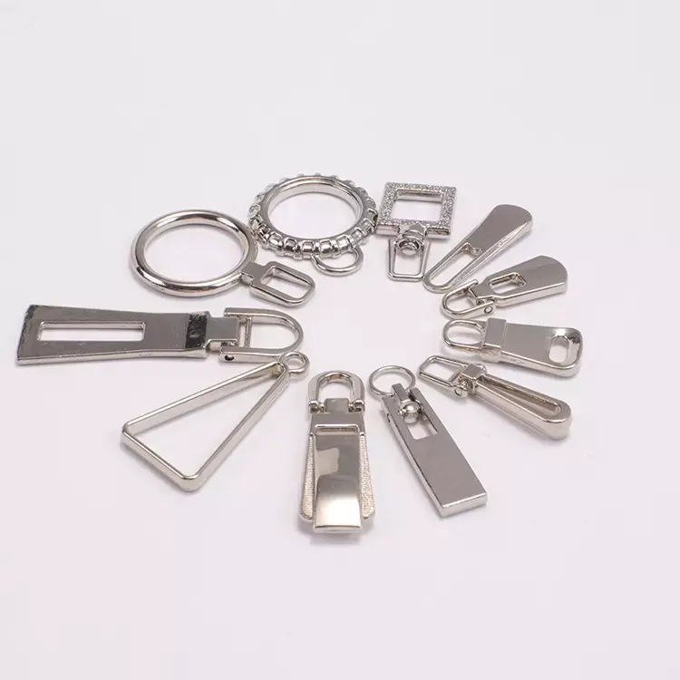 Wholesale Cheaper Customized Size Clothing Metal Size #5 Zipper Slider Puller